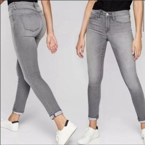 ATHLETA Sculptek Skinny Jean Gray Crop, Size 4